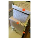 3 decorative boxes