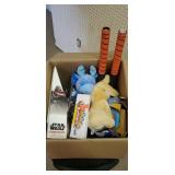 Box of miscellaneous toys