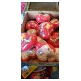 Flat of skittles hearts