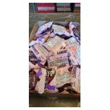 Flat of Hersey marshmallow hearts