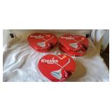 5 boxes of Hersey milk chocolate kisses