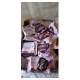 Flat of Hersey marshmallow hearts