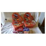 Lot of five heart containers  with milky way,