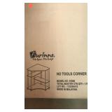 Furinno no tools corner desk