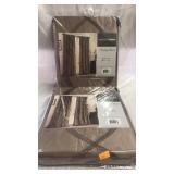 2 curtain panels.  50" x 95".