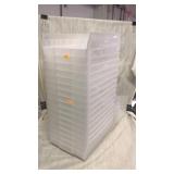 17 desk top organizers.