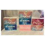 7 double sided inspiration blocks.