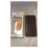 Leather cell phone case.