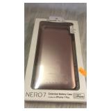 Nero 7. Extended battery case. iPhone 7 Plus.