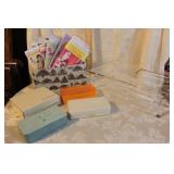SEWING LOT - PATTERNS, SINGER ACCESSORIES, ++