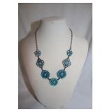 TURQUOISE BLUE NECKLACE TURQUOISE BLUE NECKLACE