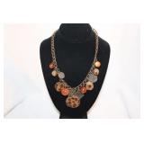 COPPERTONE BEADS/BAUBLES NECKLACE