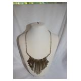 CLAIRE'S SILVER DROP NECKLACE CLAIRE'S SILVER DROP NECKLACE