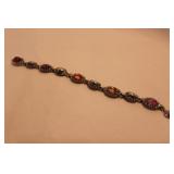 BEAUTIFUL FALL COLOR RHINESTONE BRACELET BEAUTIFUL FALL COLOR RHINESTONE BRACELET
