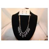 KIM ROGERS RHINESTONE NECKLACE/EARRINGS KIM ROGERS RHINESTONE NECKLACE/EARRINGS