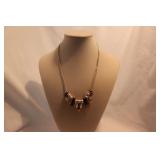 NINE WEST SILVER/BLACK/GOLD NECKLACE NINE WEST SILVER/BLACK/GOLD NECKLACE