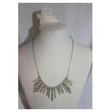KIM ROGERS FAUX PEARL/RHINESTONE NECKLACE KIM ROGERS FAUX PEARL/RHINESTONE NECKLACE