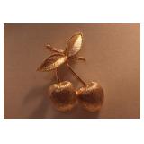 VINTAGE SARAH COVENTRY CHERRIES PIN