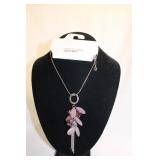 PINK BANGLE NECKLACE PINK BANGLE NECKLACE