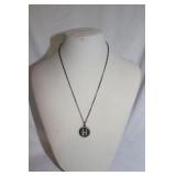 SIGNATURE 'H' RHINESTONE NECKLACE SIGNATURE 'H' RHINESTONE NECKLACE