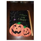 2'X3' 'TRICK OR TREAT' PUMPKINS FLAG 2'X3' 'TRICK OR TREAT' PUMPKINS FLAG
