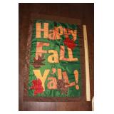 2'X3' 'HAPPY FALL Y'ALL' FLAG 2'X3' 'HAPPY FALL Y'ALL' FLAG
