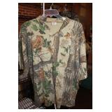 VTG. FLINT RIVER OUTDOOR WEAR 2XL SS CAMO SHIRT VTG. FLINT RIVER OUTDOOR WEAR 2XL SS CAMO SHIRT