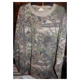 VINTAGE LS DUXBAK 3XL LONG SLEEVE T-SHIRT - CAMO VINTAGE LS DUXBAK 3XL LONG SLEEVE T-SHIRT - CAMO