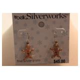 BELK SILVERWORKS GINGERBREAD MEN EARRINGS BELK SILVERWORKS GINGERBREAD MEN EARRINGS