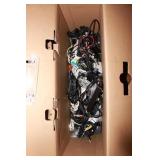 BOX LOT OF MISC. CHARGERS AND CORDS BOX LOT OF MISC. CHARGERS AND CORDS