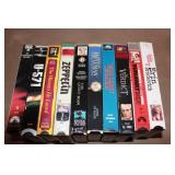 LOT OF 10 VHS TAPES