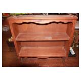 TABLE TOP 2 TIER WOOD SHELF