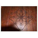 METAL DIAMOND TEALITE CANDLE HOLDER METAL DIAMOND TEALITE CANDLE HOLDER