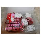 LOT OF VALENTINES DECOR LOT OF VALENTINES DECOR