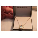 NEW DIRECTIONS CUBIC ZIRCONIA NECKLACE NEW DIRECTIONS CUBIC ZIRCONIA NECKLACE