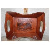 VTG WOOD 'OUR DAILY BREAD' TRAY VTG WOOD 'OUR DAILY BREAD' TRAY