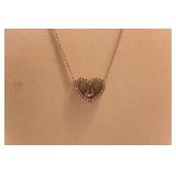 BELK SILVERWORKS HEART 18' NECKLACE BELK SILVERWORKS HEART 18' NECKLACE