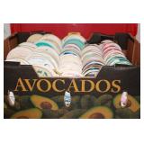 LARGE BOX LOT OF SILK RIBBON - MULTI COLORS LARGE BOX LOT OF SILK RIBBON - MULTI COLORS