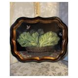 COPPER IAN LOGAN TRAY - GREENS & BUTTERFLIES