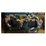 2 MATCHING WREATHS