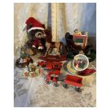 CHRISTMAS LOT - HORSE, SLEIGH, BEAR AND MORE