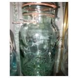 Vintage Blue Atlas Jar with Lid Vintage Blue Atlas Jar with Lid