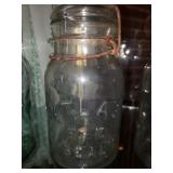 Vintage Blue Atlas Jar with Lid Vintage Blue Atlas Jar with Lid