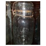 Vintage Blue Atlas Jar with Lid Vintage Blue Atlas Jar with Lid