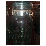 Vintage Blue Atlas Jar with Lid Vintage Blue Atlas Jar with Lid