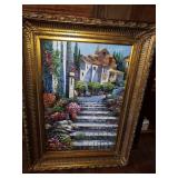 Beautifully Framed Art - Italian Villa Beautifully Framed Art - Italian Villa