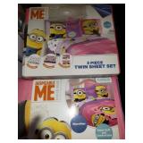 2 Sets "Despicable Me" Twin Sheet Sets