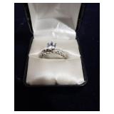 BEAUTIFUL "ENGAGEMENT RING" 925