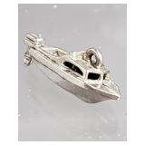 VINTAGE 'BEAU STERLING' BOAT CHARM