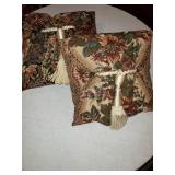 2 NICE SMALL THROW PILLOW